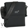 Montblanc Black Crossbody Shoulder Bag Men | Watches Prime