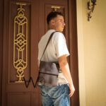 حقيبة كروس رجالي مونت بلانك Montblanc جلد بني | واتشز برايم