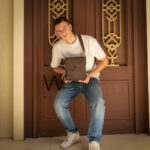 حقيبة كروس رجالي مونت بلانك Montblanc جلد بني | واتشز برايم