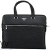 Giorgio Armani Business handbag Black Men | Watches Prime