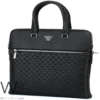 Giorgio Armani Business handbag Black Men | Watches Prime
