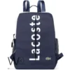 Lacoste Backpack Navy Blue Fiber Laptop Bag | Watches Prime