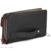 Lacoste Black Hand Wallet Bag Handbag Men | Watches Prime