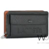 Lacoste Black Hand Wallet Handbag For Men | Watches Prime