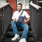 Lacoste Crossbody Shoulder Navy Blue Men Bag | Watches Prime