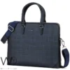 Lacoste Business Navy Blue Computer Bag Men | Watches Prime
