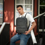 Louis Vuitton Backpack Black Men Laptop Bag | Watches Prime