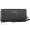 Montblanc leather black hand wallet bag handbag for men