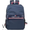 Tommy Hilfiger Backpack Navy Blue ColorBlock | Watches Prime