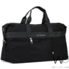Tommy hilfiger black duffle men bag
