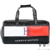 شنطة جيم رجالي جلد اسود لامع Tommy Hilfiger | واتشز برايم