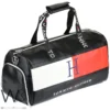 شنطة جيم رجالي جلد اسود لامع Tommy Hilfiger | واتشز برايم