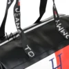 شنطة جيم رجالي جلد اسود لامع Tommy Hilfiger | واتشز برايم