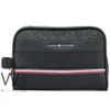 Tommy Hilfiger Black Handbag For Men Leather | Watches Prime