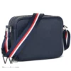 Tommy Hilfiger Leather Crossbody Blue Bag | Watches Prime