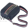 Tommy Hilfiger Leather Crossbody Blue Bag | Watches Prime