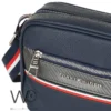 Tommy Hilfiger Leather Crossbody Blue Bag | Watches Prime