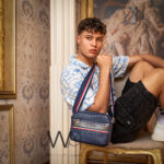 Tommy Hilfiger Leather Crossbody Blue Bag | Watches Prime