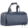 Tommy Hilfiger Navy Blue Leather Duffle Bag | Watches Prime