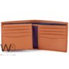 Tommy Hilfiger H Wallet dark brown patterned | Watches Prime