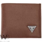 Guess Wallet Brown Leather For Men Original | Watches Prime Guess Wallet Brown Leather For Men Original | Watches Prime