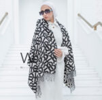 Burberry Black Cashmere Wool Scarf Ladies | Watches Prime