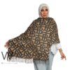 Burberry Brown Cashmere Wool Scarf Ladies | Watches Prime