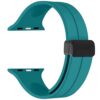 Clover Rubber Magnetic Silicone Strap For Apple Smart Watch Band For Iwatch Series 9 8 7 Se 6 5 4 3 Ultra With Black Buckle | Watches Prime