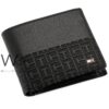 genuine leather authentic tommy hilfiger wallet for men black