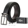Lacoste Belts Set Black 2 buckles For Men | Watches Prime Lacoste Belts Set Black 2 buckles For Men | Watches Prime