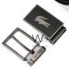 Lacoste Belts Set Black 2 buckles For Men | Watches Prime Lacoste Belts Set Black 2 buckles For Men | Watches Prime