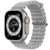 Light Pink Rubber Ocean Band For Apple Watch Correa Silicone Bracelet For Iwatch Ultra 2 Serie 7 6 Se 8 9 10 Strap With Silver Buckle | Watches Prime