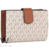 Michael Kors MK Wallet White Women Leather | Watches Prime