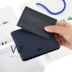 Lacoste Blue Wallet For Men With Card Holder | Watches Prime