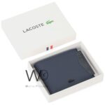 Lacoste Blue Wallet For Men With Card Holder | Watches Prime