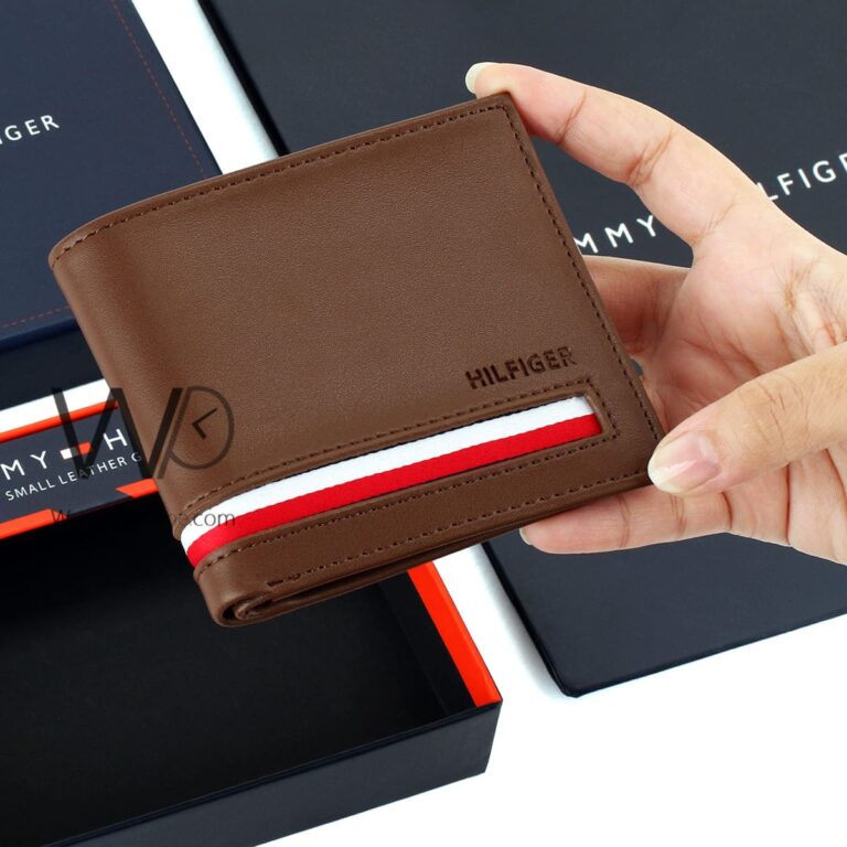 Classic Brown Leather Wallet For Men – Slim Bifold Wallet With RFID Protection - View #6