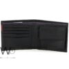 Tommy Hilfiger Wallet Black For Men striped | Watches Prime