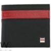 Tommy Hilfiger Wallet Black For Men striped | Watches Prime