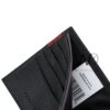 Tommy Hilfiger Wallet Black For Men striped | Watches Prime