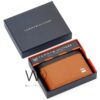 Tommy Hilfiger Wallet Brown Leather For Men | Watches Prime