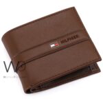 Tommy Hilfiger Wallet Brown Leather For Men | Watches Prime