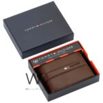 Tommy Hilfiger Wallet Brown Leather For Men | Watches Prime