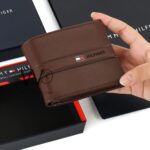 Tommy Hilfiger Wallet Brown Leather For Men | Watches Prime