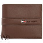 Tommy Hilfiger Wallet Brown Leather For Men | Watches Prime