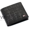 Tommy Hilfiger Wallet Black Patterned H Men | Watches Prime Tommy Hilfiger Wallet Black Patterned H Men | Watches Prime