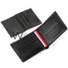 Tommy Hilfiger Wallet Black Patterned H Men | Watches Prime Tommy Hilfiger Wallet Black Patterned H Men | Watches Prime