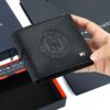 Tommy Hilfiger Wallet NY Black Patterned | Watches Prime Tommy Hilfiger Wallet NY Black Patterned | Watches Prime