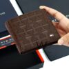 Tommy Hilfiger Wallet Brown Patterned H Men | Watches Prime