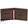 Tommy Hilfiger Wallet Brown Patterned H Men | Watches Prime