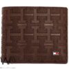 Tommy Hilfiger Wallet Brown Patterned H Men | Watches Prime